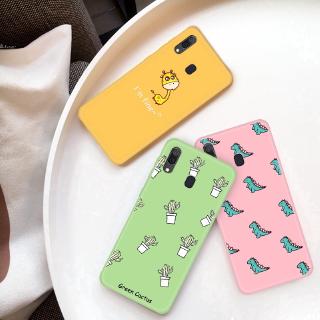 Ốp lưng TPU hình con mèo cho Samsung Galaxy A10 A20 A30 A40 A50 A60 A70 M20 M30 M40