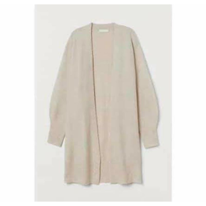 Áo cardiagan hm dáng dài auth