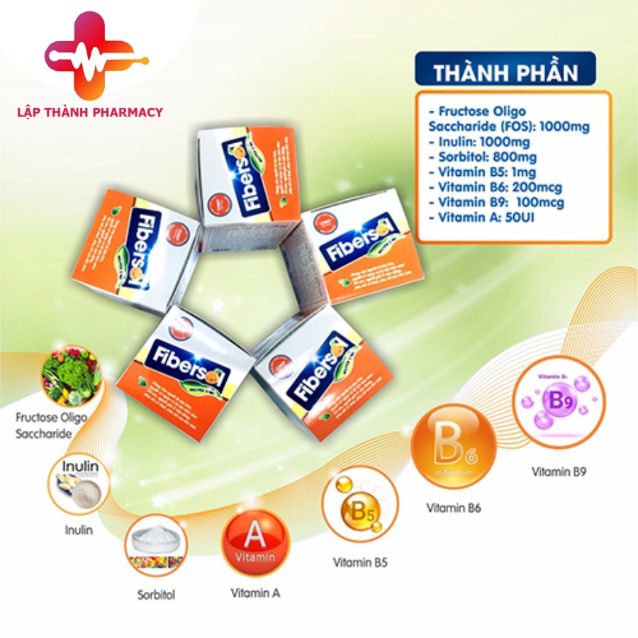 Fibersol Nguyên Sinh - Tăng Cường Chất Xơ, Hỗ Trợ Trị Táo Bón