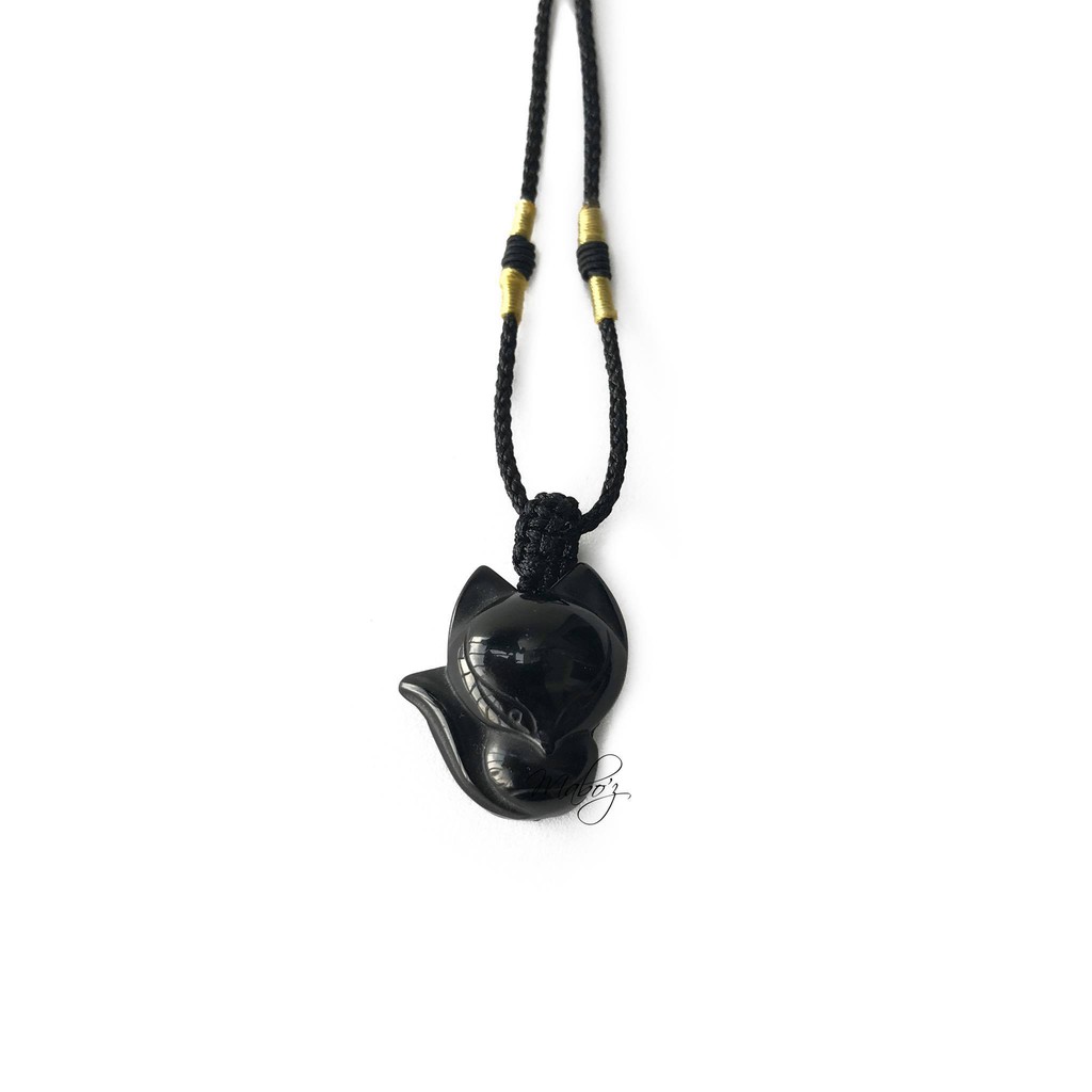 Dây cổ Hồ ly Đen | Obsidian fox