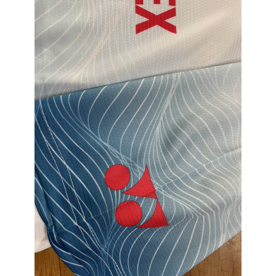Áo cầu lông Yonex 2065 trắng (nam,nữ)