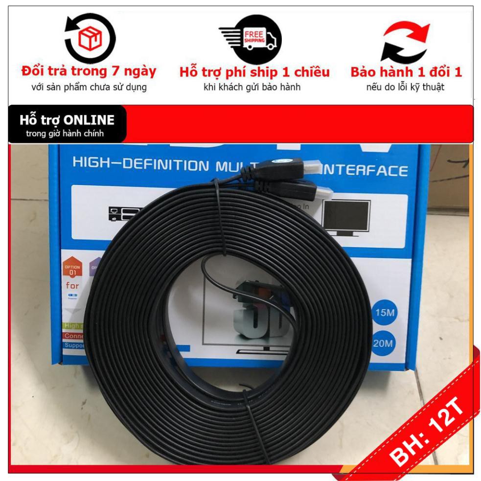 [BH12TH] 🎁 Cáp HDMI HDTV 10m giá tốt nhất