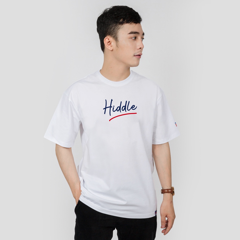 Áo thun nam cổ tròn vải cotton dày dặn, thoáng mát, thấm hút mồ hôi HIDDLE LS | H01-T3