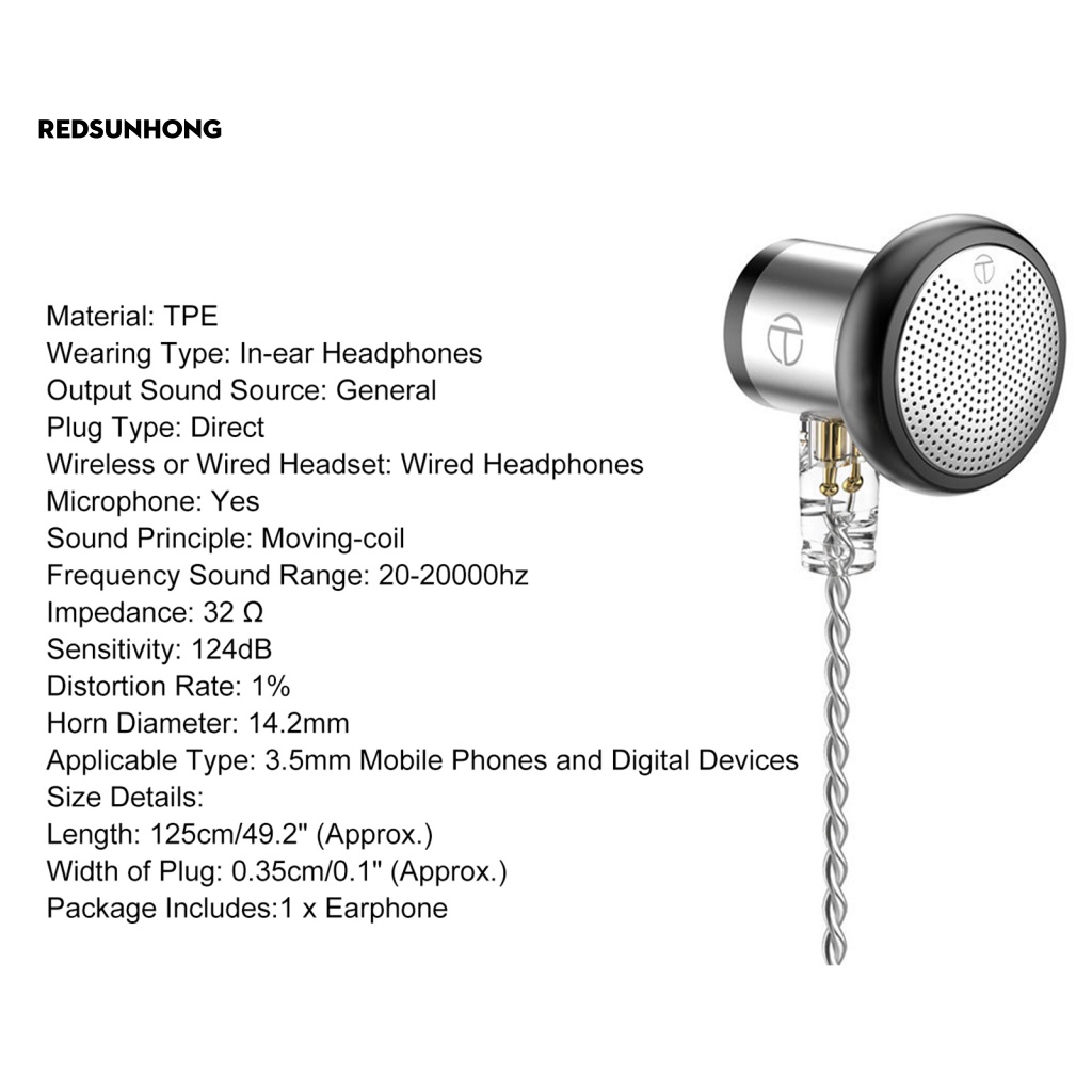 Tai Nghe Có Dây 3.5mm Hiệu Ứng Âm Thanh Sống Động
