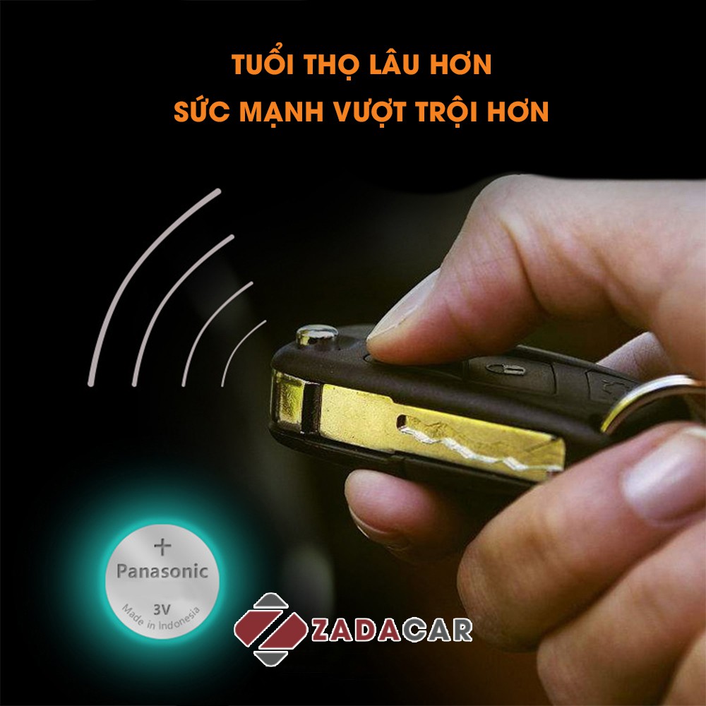 Pin chìa khóa ô tô Mitsubishi Xpander chính hãng Mitsubishi sản xuất tại Indonesia 3V Panasonic