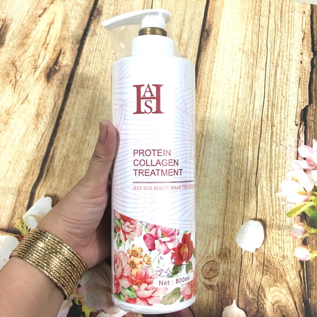 🇦🇺 HẤP PHỤC HỒI SIÊU TỐC  🇦🇺 HẤP PROTEIN COLLAGEN HAS SOS treatment 800ml