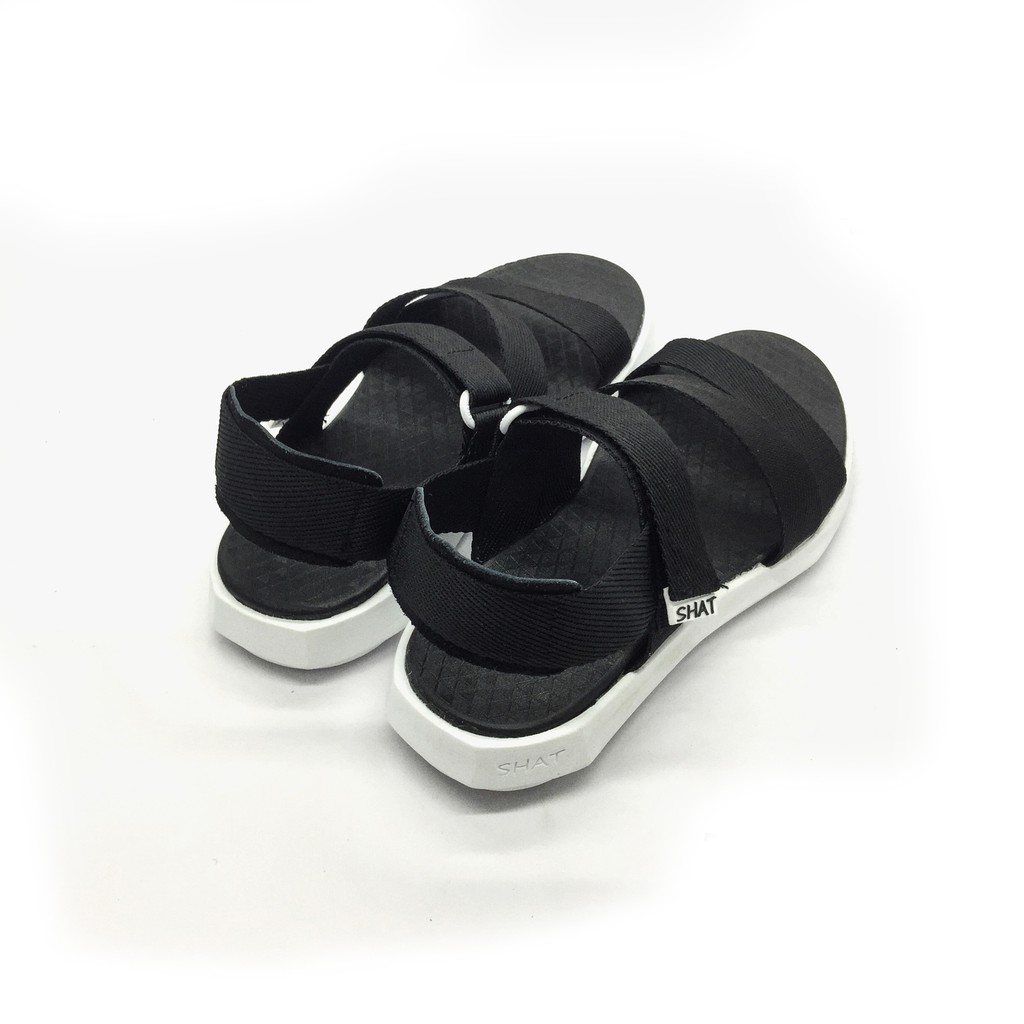 Giày Sandals SHAT Màu Đen - THM112