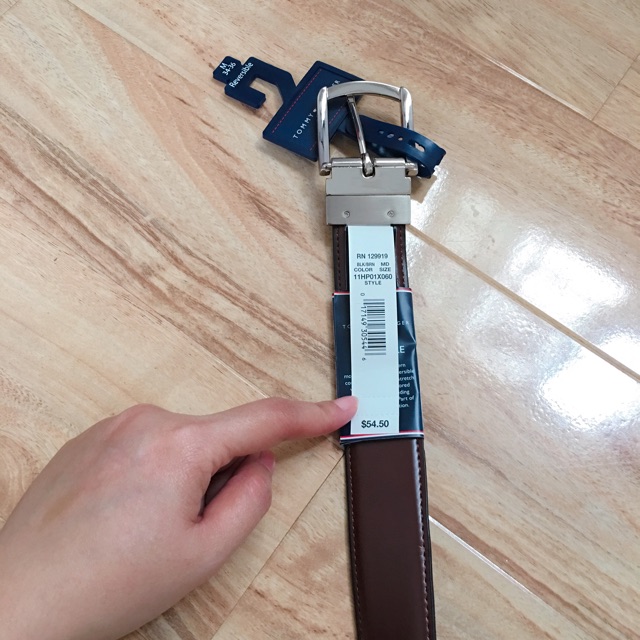 Dây nịt nam Tommy hàng Mỹ