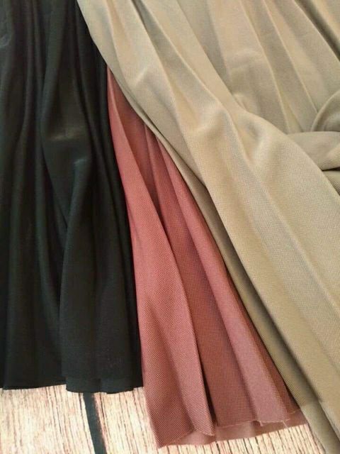 [hình thật] Chân váy dạ dáng dài midi xếp li xinh xắn | BigBuy360 - bigbuy360.vn