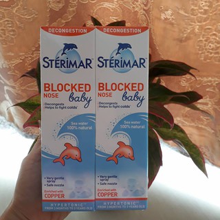 Xịt mũi biển Sterimar cho bé từ 3 tháng tuổi - hàng pháp xách tay