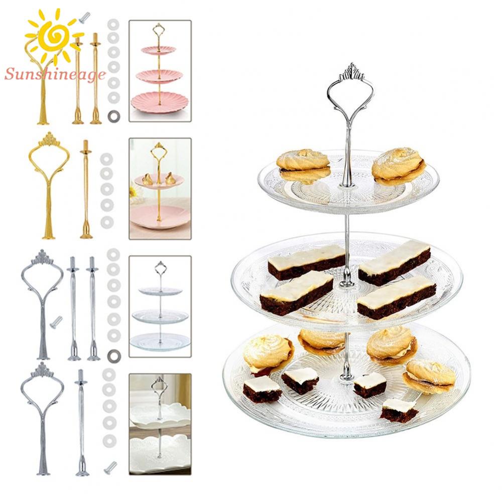 3 Tier Cake Stand Afternoon Tea Wedding Party Tableware Cupcake Dessert Holder