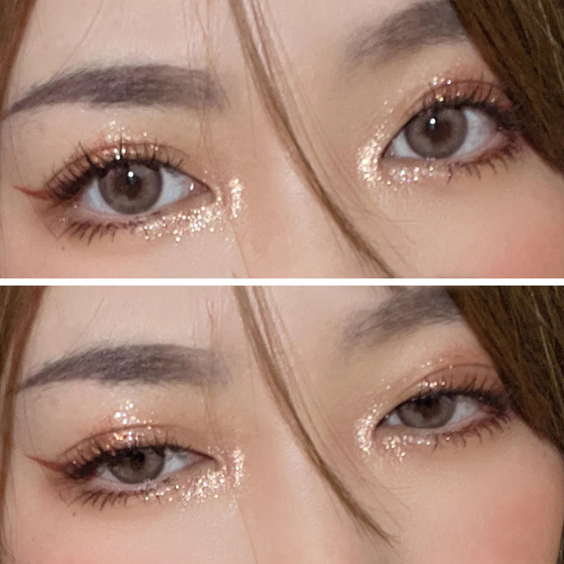 【Ready Stock】 Eyes lying silkworm pen eyeshadow stick brighten coral peach rose golden eye makeup stick