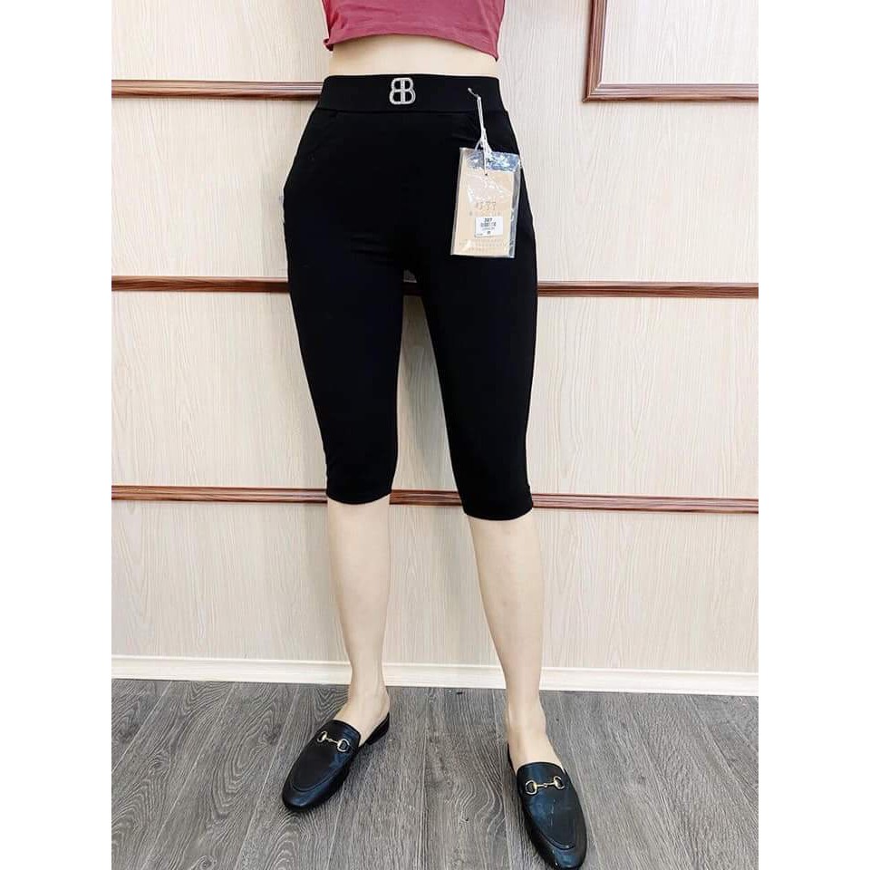 Quần legging NGỐ CHẤT UMI co giãn 4 chiều_phối mặt kute