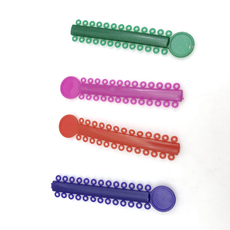 Set 10 que buộc dây chun chỉnh nha với móc tròn chuyên dụng