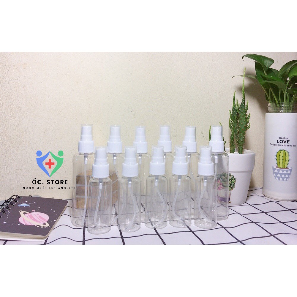 Chai xịt phun sương 50ml - 100ml