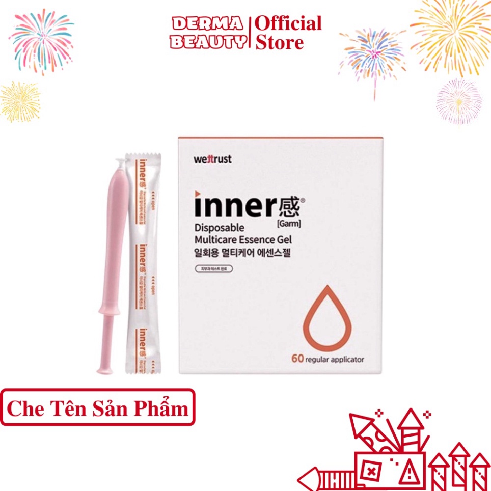 Inner Gel Phụ Khoa DDVS Phụ Nữ Ngăn Ngứa Khử Mùi Hôi Cân Bằng PH Đũa Thần Tình Yêu Gel Bôi Trơn Hỗ Trợ QH - Derma Beauty