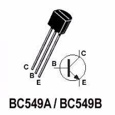 Transistor BC549 / NPN / Linh Kiện Điện Tử