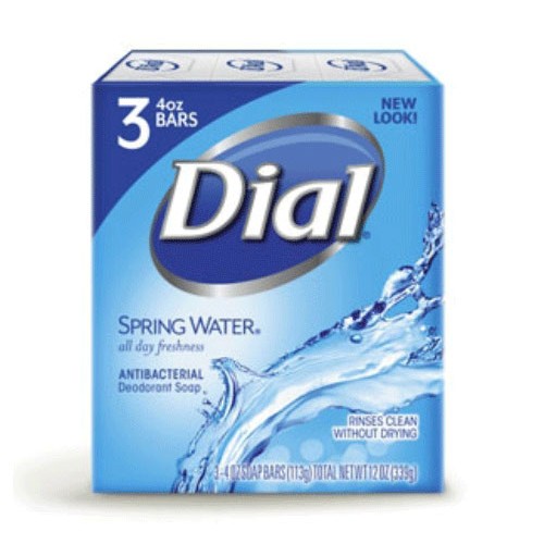 Combo 08 Cục Xà bông Dial Spring Water/ Dial gold 113g/cục