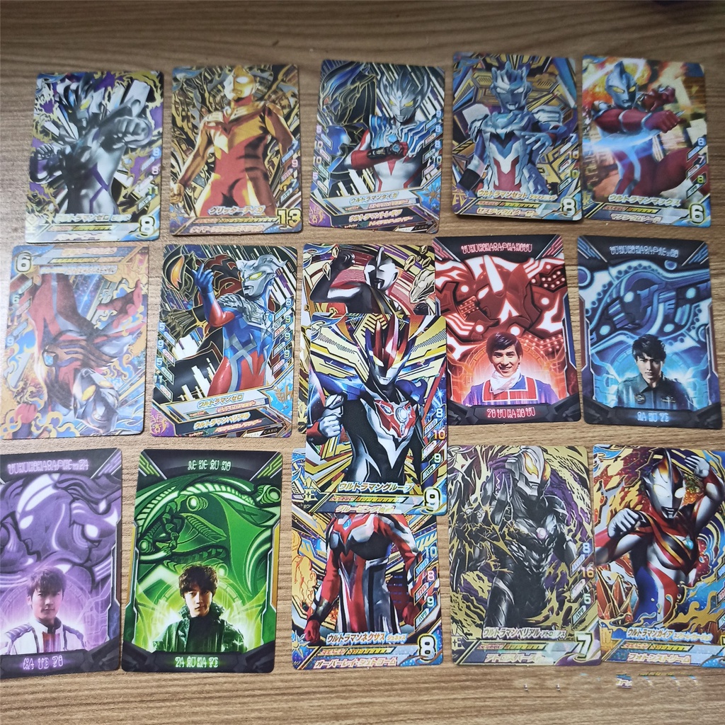 Bộ 16 Thẻ Bài Đồ Chơi Ultraman Z