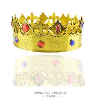 Đồ hóa trang vương miện hoàng hậu vương miện vua hóa trang halloween hóa trang vũ hội king queen