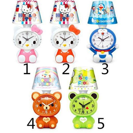 Mới Đồng Hồ Báo Thức Để Bàn Hình Doraemon / Gấu / Keroppi Dễ Thương