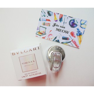 Nước hoa Bvlgari Omnia Crystalline 5ml