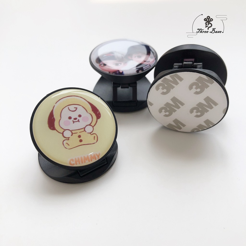 Nút đỡ điện thoại phong cách KPOP BTSS-613 hoạt hình xinh xắn Kd2