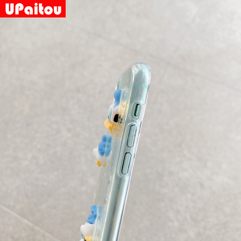 DONALD DUCK ốp điện thoại Silicone Trong Suốt Hình Vịt Donald Cho Samsung Note 20 Ultra 20 10 Plus Note 9 10pro S20 S10 S9 S8 Plus