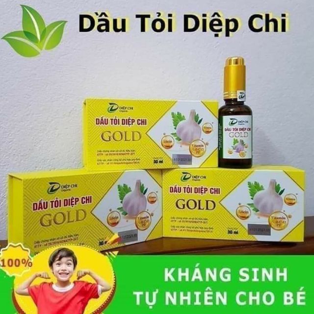 DẦU TỎI DIỆP CHI GOLD