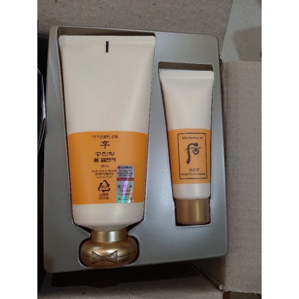 Sữa rửa mặt Whoo vàng đông y hoàng cung 40ml