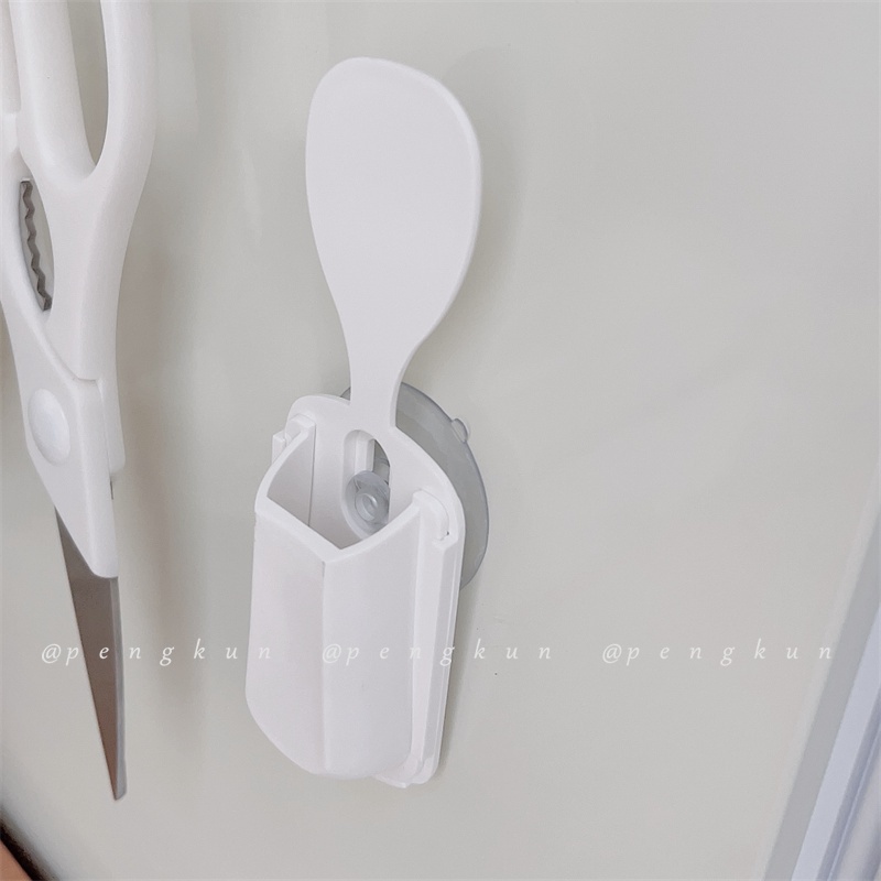 Giá Đỡ Muỗng Xới Cơm Hút Chân Không Phong Cách Nhật Bản