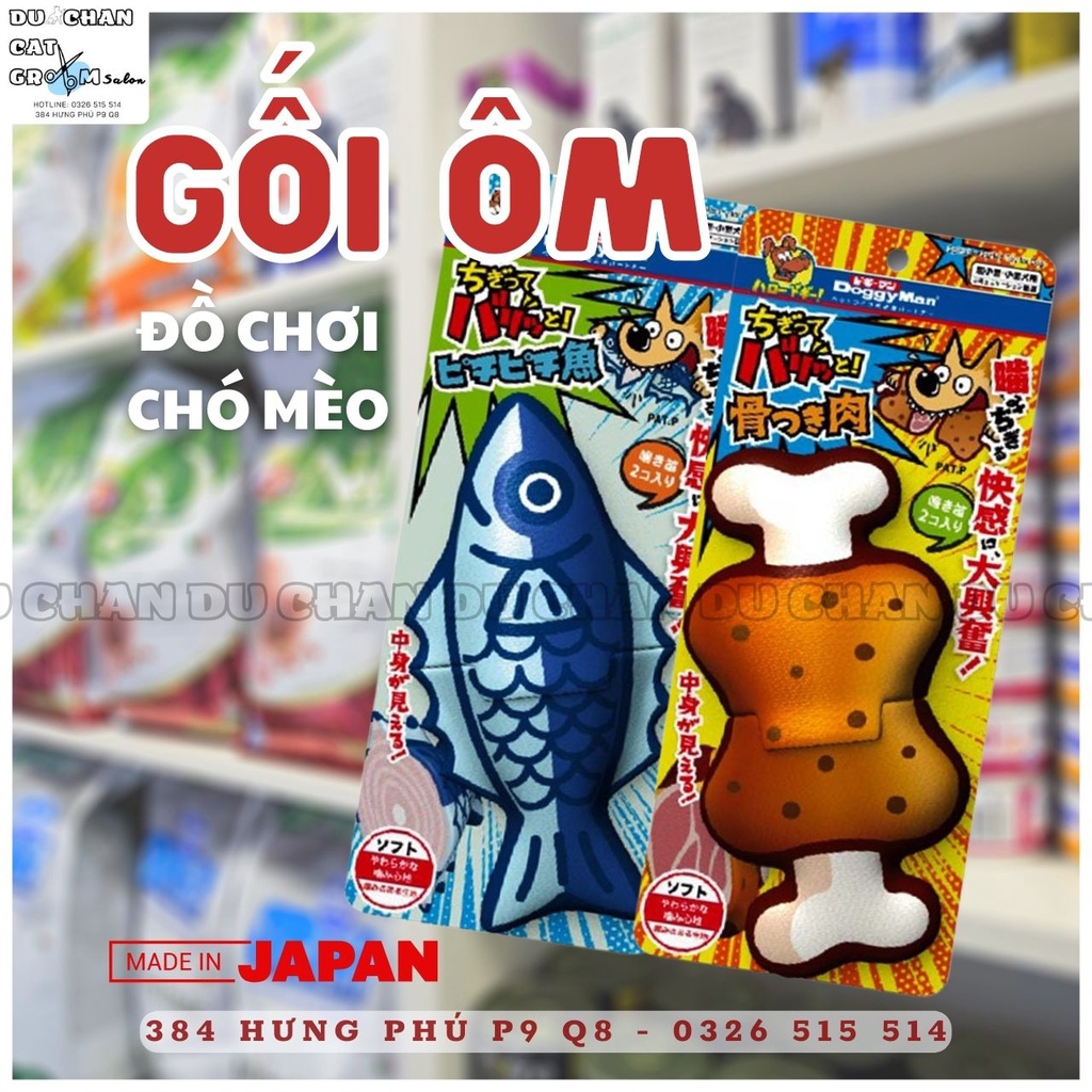 GỐI ÔM ĐỒ CHƠI CHÓ MÈO
