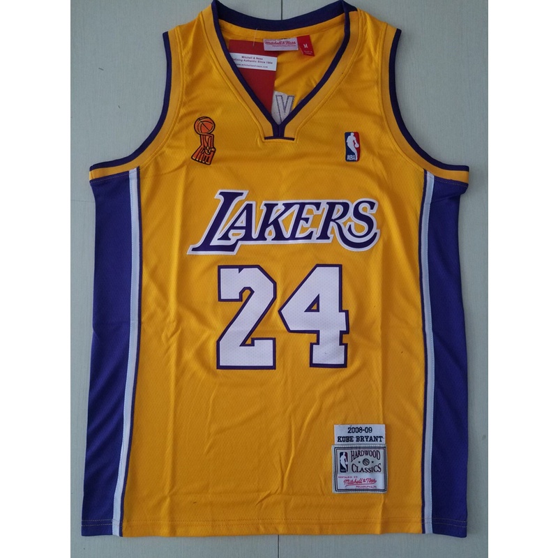 Áo bóng rổ in logo Nba Los Angeles Lakers dáng rộng thời trang