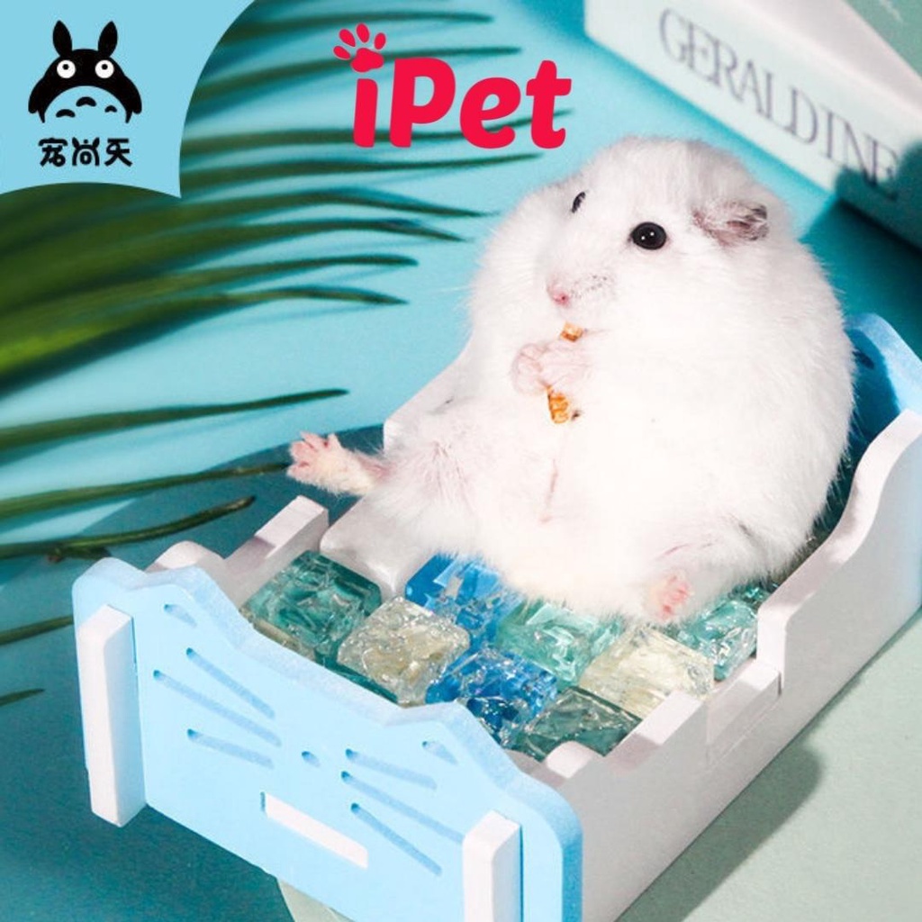 Đá Tản Nhiệt, Thảm Thủy Tinh Làm Mát Mùa Hè Phụ Kiện Cho Hamster - iPet Shop