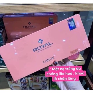 Serum royal ủ trắng
