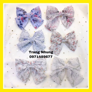 Kẹp nơ hoa nhí xinh xắn 🥰🥰🥰🥰