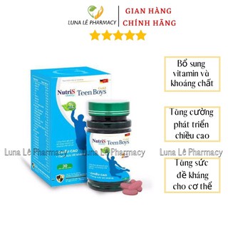 NUTRIS DAILY TEEN GIRL / TEEN BOY Tăng chiều cao vượt trội 2020