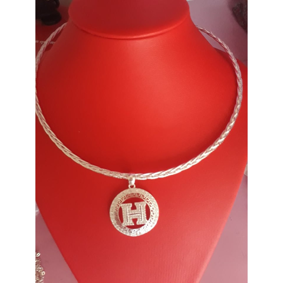 Kiềng bạc mặt H