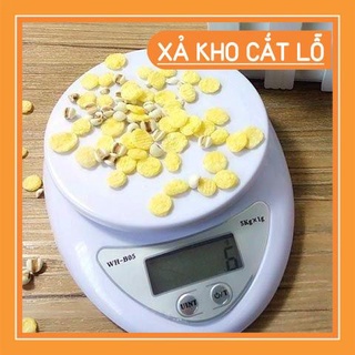 [FREE SHIP] Cân Điện Tử Nhà Bếp Mini Kitchen Scale 5Kg [XẢ KHO HOT]