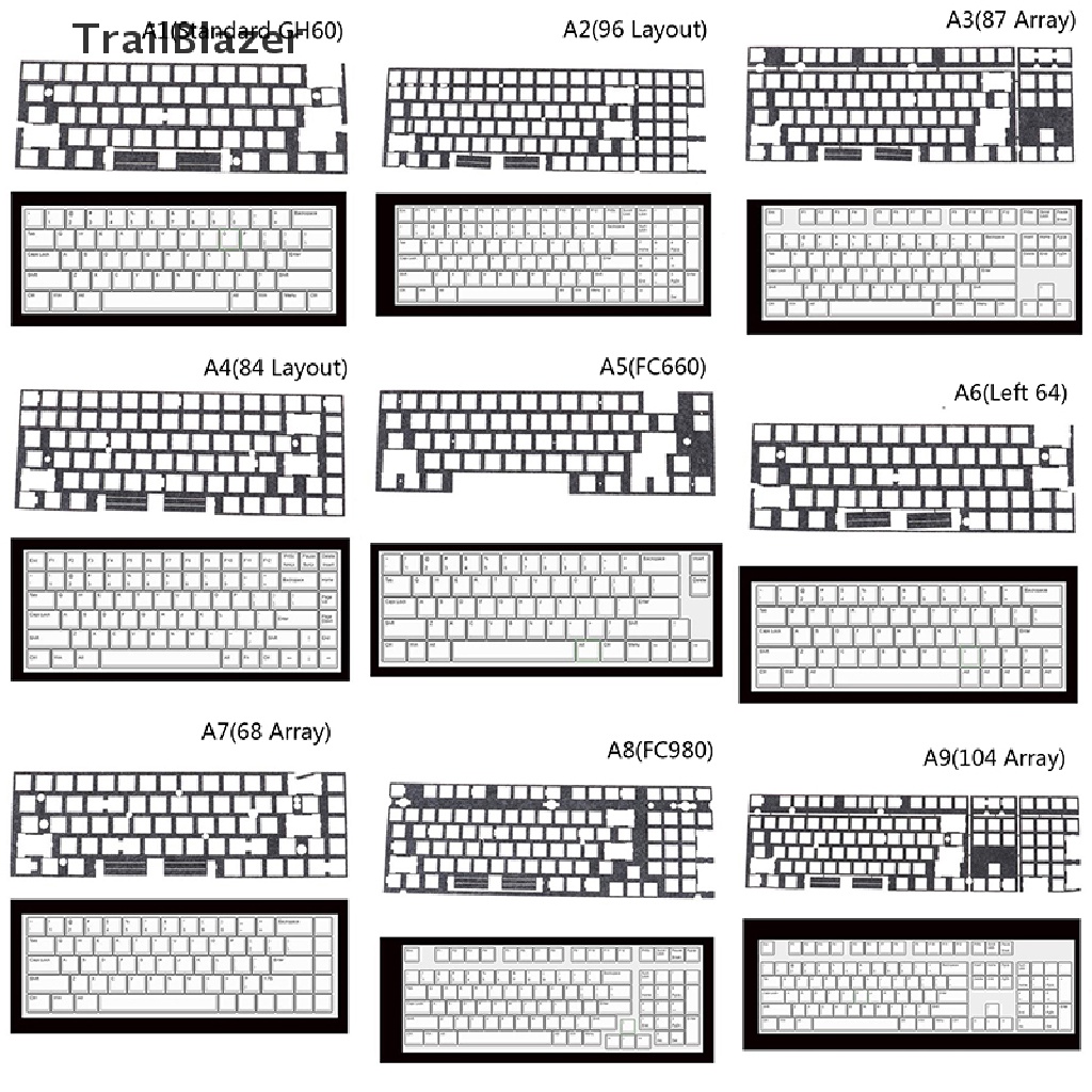 Miếng xốp lót mềm cho nút công tắc âm thanh của bàn phím cơ