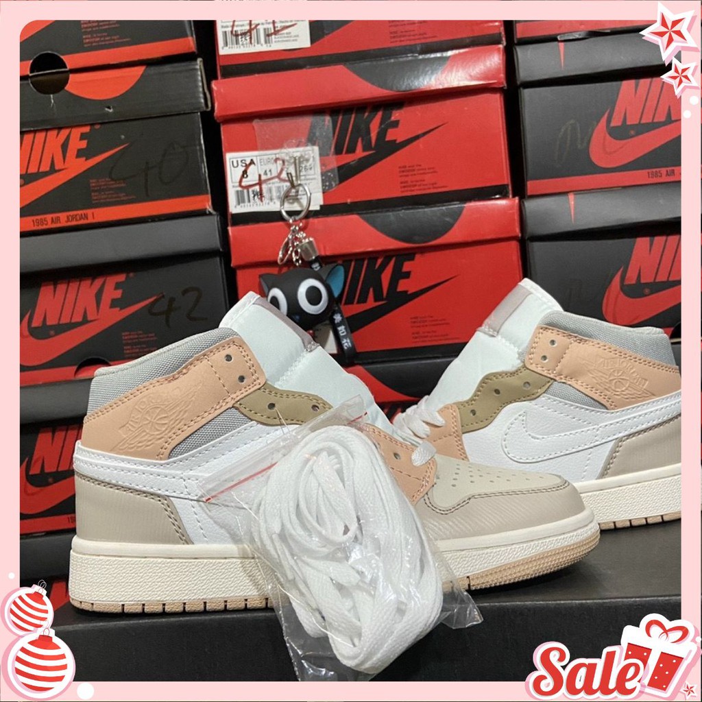 🔥GIÀY Thể Thao Ni-k-e Cao cổ Milan Hồng Đất Cao Cấp