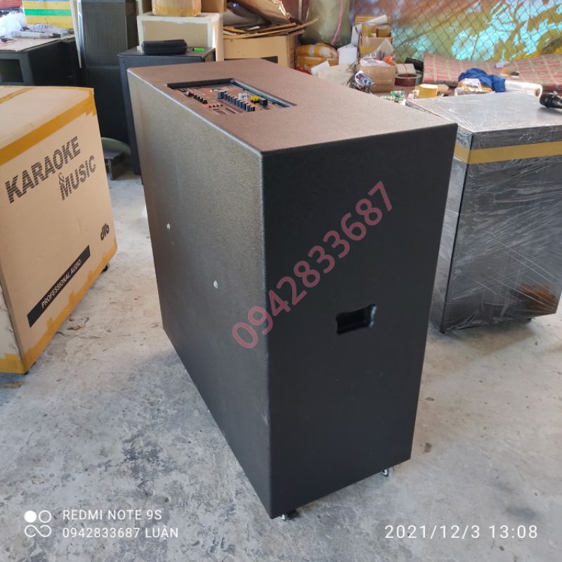 Loa Kéo Siêu Khủng 4 Loa 4 Tấc Reverb DSP