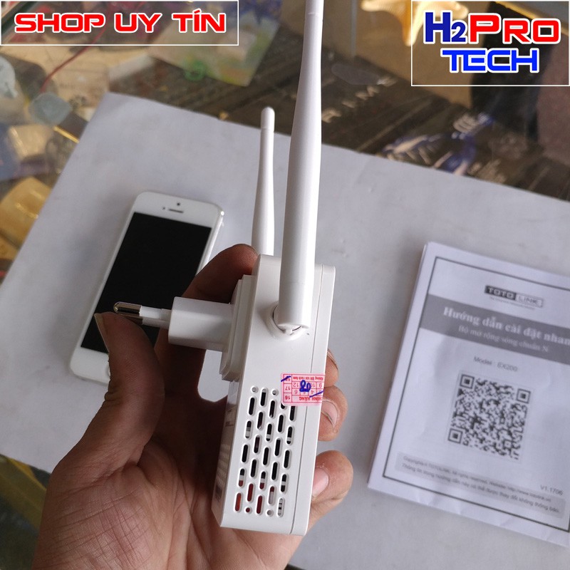 Bộ Kích Sóng Wifi Repeater 300Mbps Totolink EX200 - Hàng Chính Hãng | WebRaoVat - webraovat.net.vn