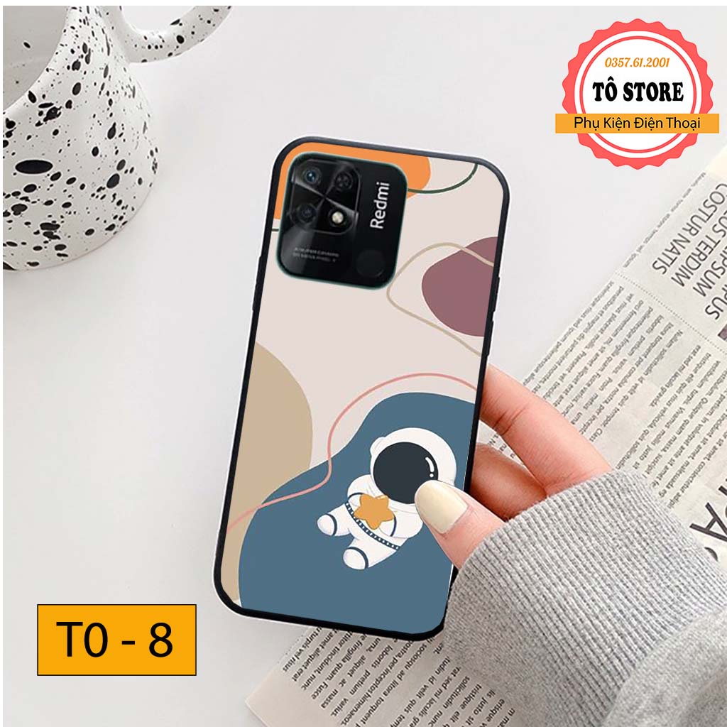 Ốp lưng Xiaomi Redmi 10C / Redmi 10A Phi hành gia vũ trụ ngân hà cá tính, trẻ trung, chất liệu in UV chống trầy xước