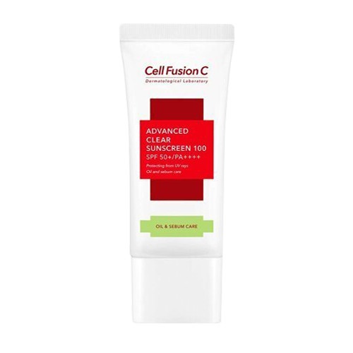 Kem Chống Nắng Kiểm Soát Dầu Và Nhờn Cell Fusion C Clear Sunscreen 100 SPF48+/ PA++++ Mẫu cũ HSD: 29/09/2022