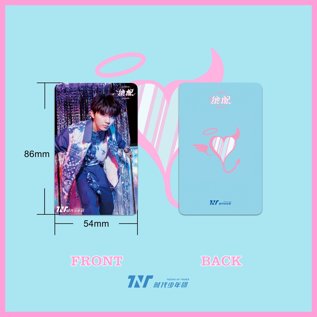 TNT Times Youth League Utopia Youth Album Card Ma Jiaqi Song Yaxuan Photocard