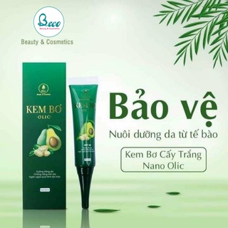 Kem Bơ Cấy Trắng Nano Olic 20ml