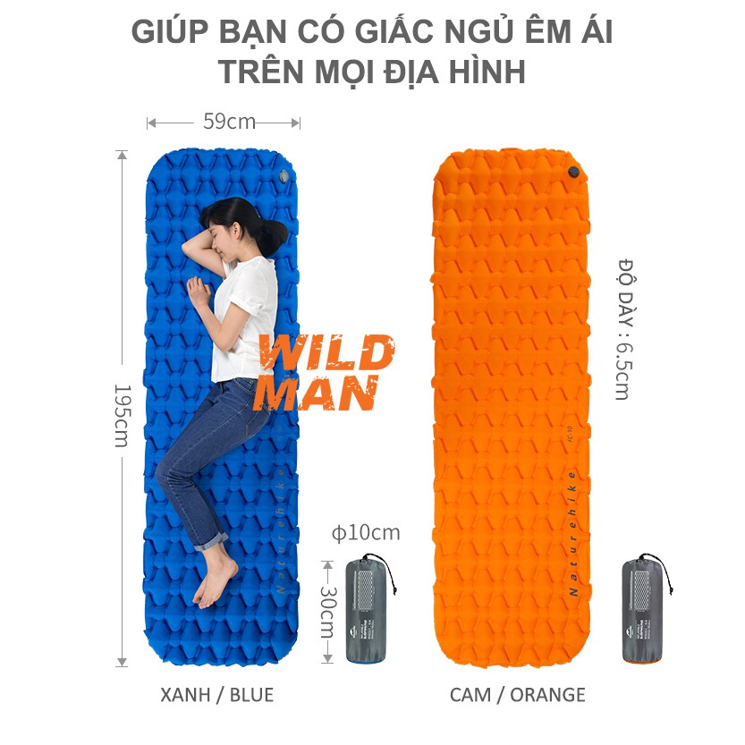 Đệm Hơi NATUREHIKE du lịch dã ngoại cắm trại