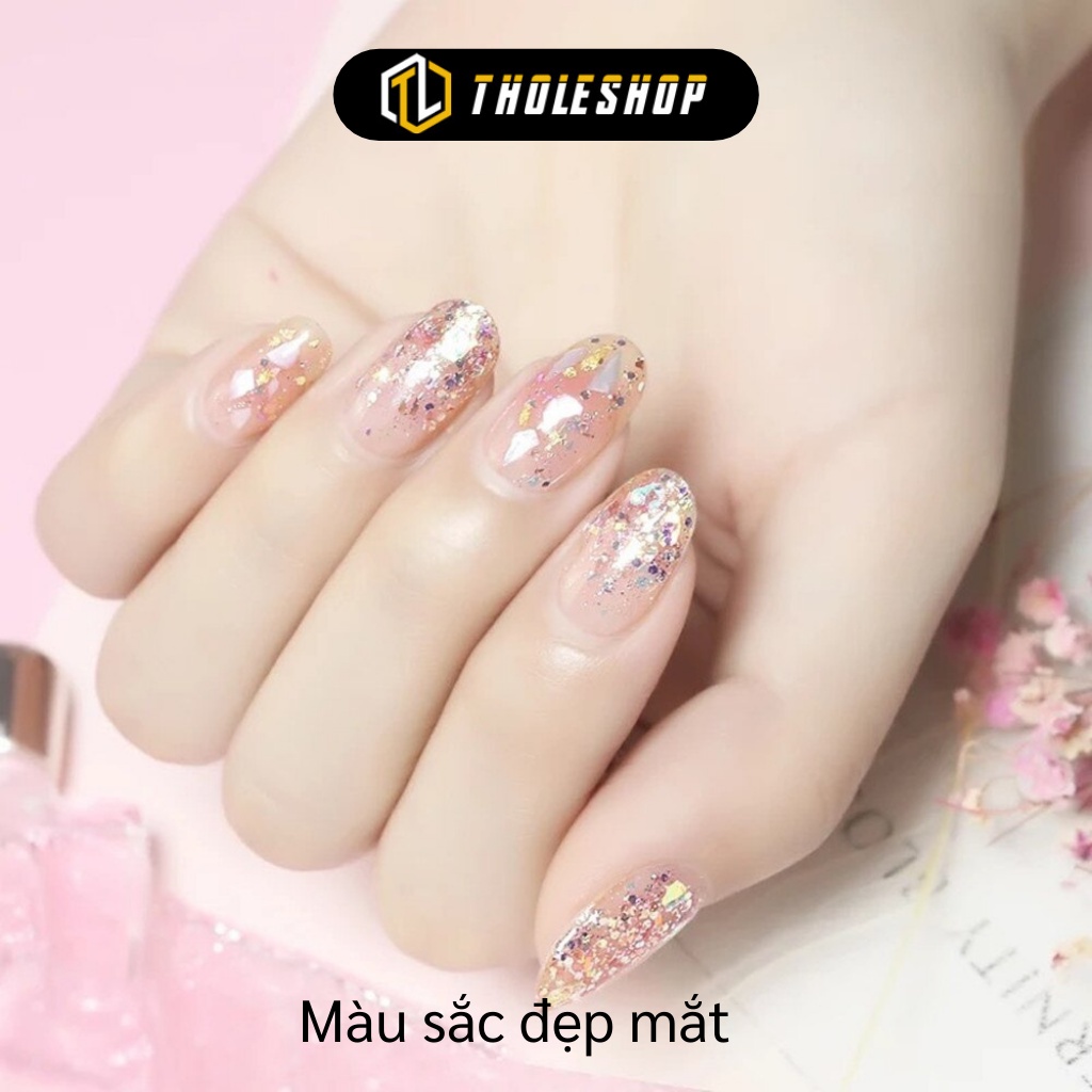 Nhũ Sơn Móng Tay - Hộp Nhũ Rắc Flash Siêu Sáng Cho Nails Hình Sao, Trăng Khuyết 9056