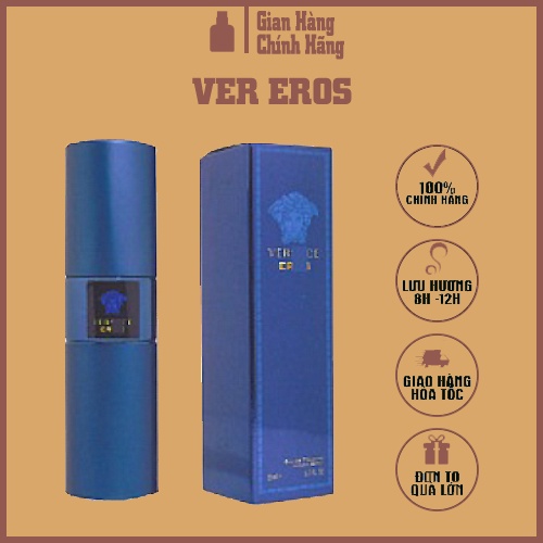 Nước Hoa Nam VER EROS Thơm Lâu Mini 20ml